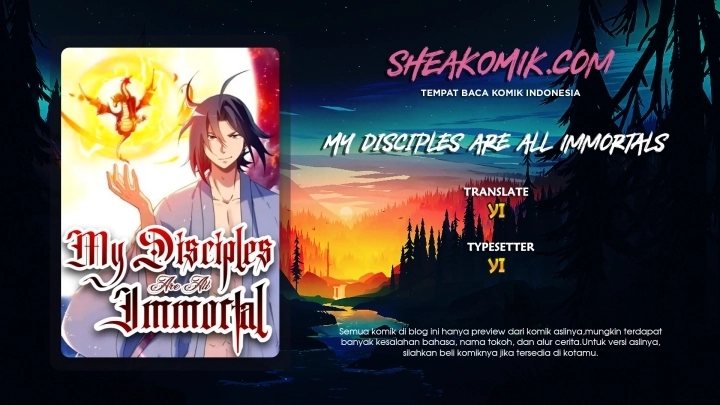 Komik My Disciples Are All Immortals Chapter 121 gambar nomor 1