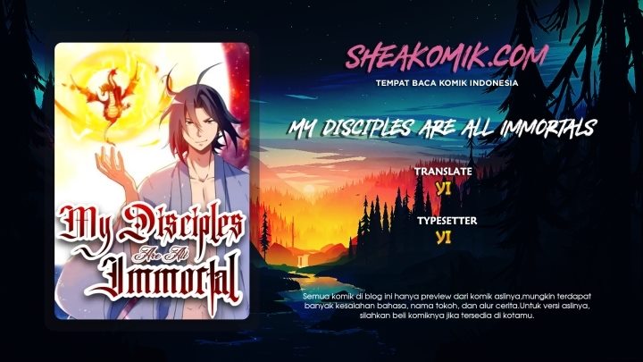 Komik My Disciples Are All Immortals Chapter 120 gambar nomor 1
