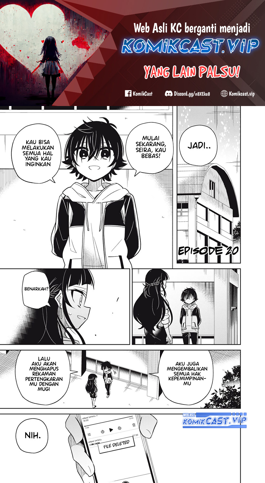 Manga Boku wa Kimitachi wo Shihai Suru Chapter 20 gambar nomor 2