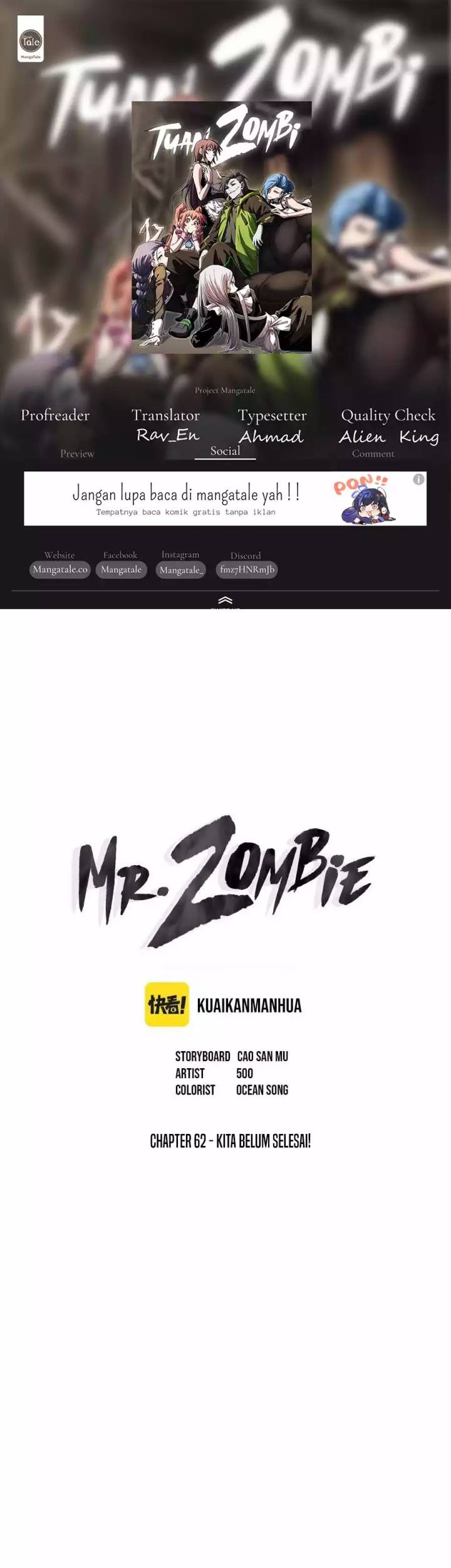 Komik Mr. Zombie Chapter 62 gambar nomor 1