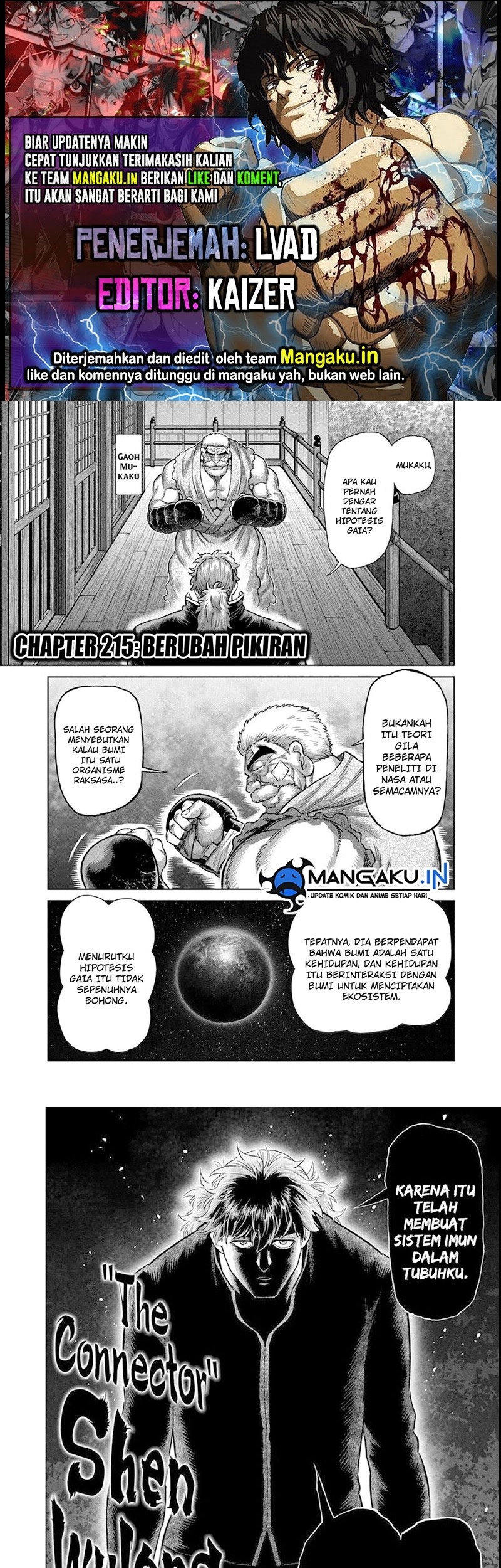 Komik Kengan Omega Chapter 215 gambar nomor 1