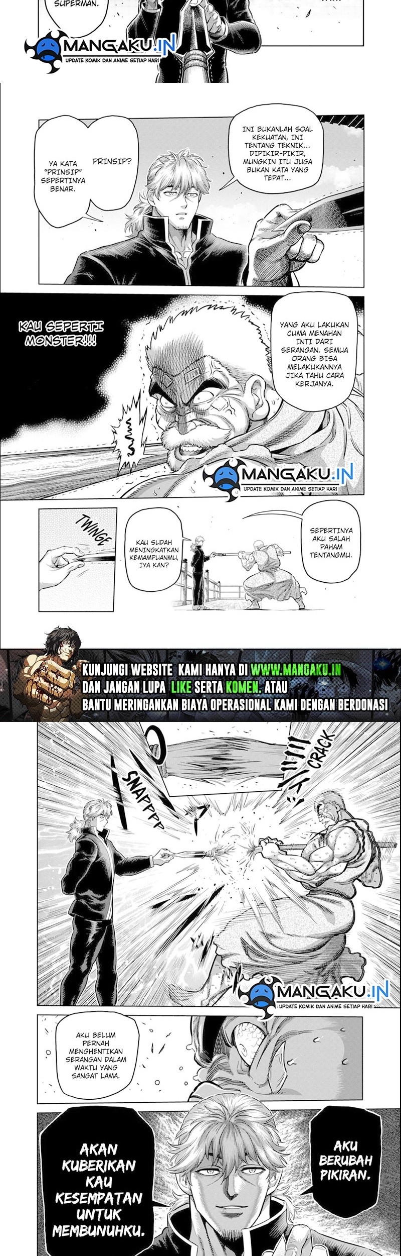 Kengan Omega Chapter 215 Gambar 9