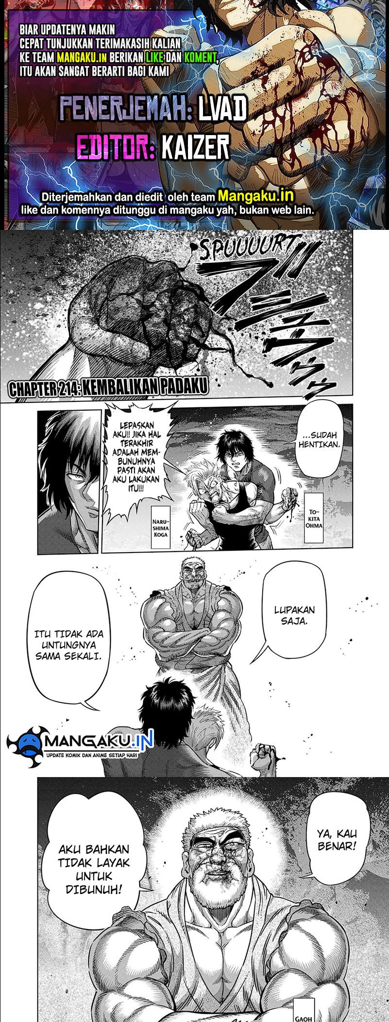 Komik Kengan Omega Chapter 214 gambar nomor 1