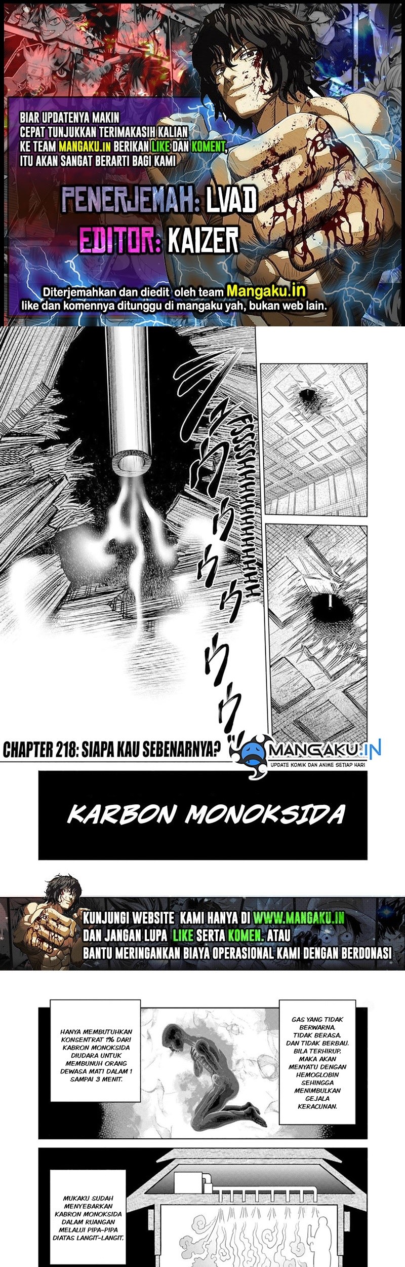 Komik Kengan Omega Chapter 218 gambar nomor 1