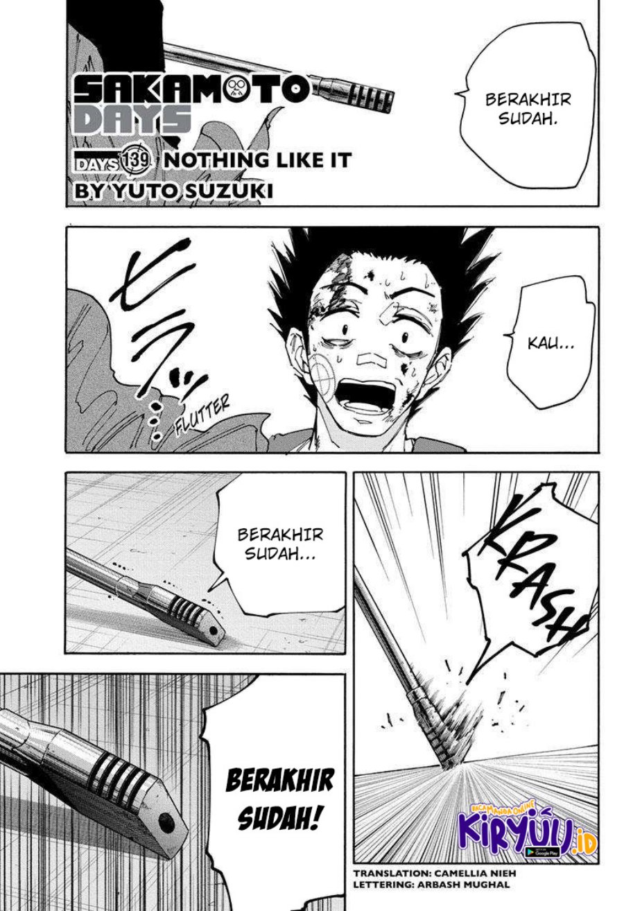 Manga Sakamoto Days Chapter 139 gambar nomor 2