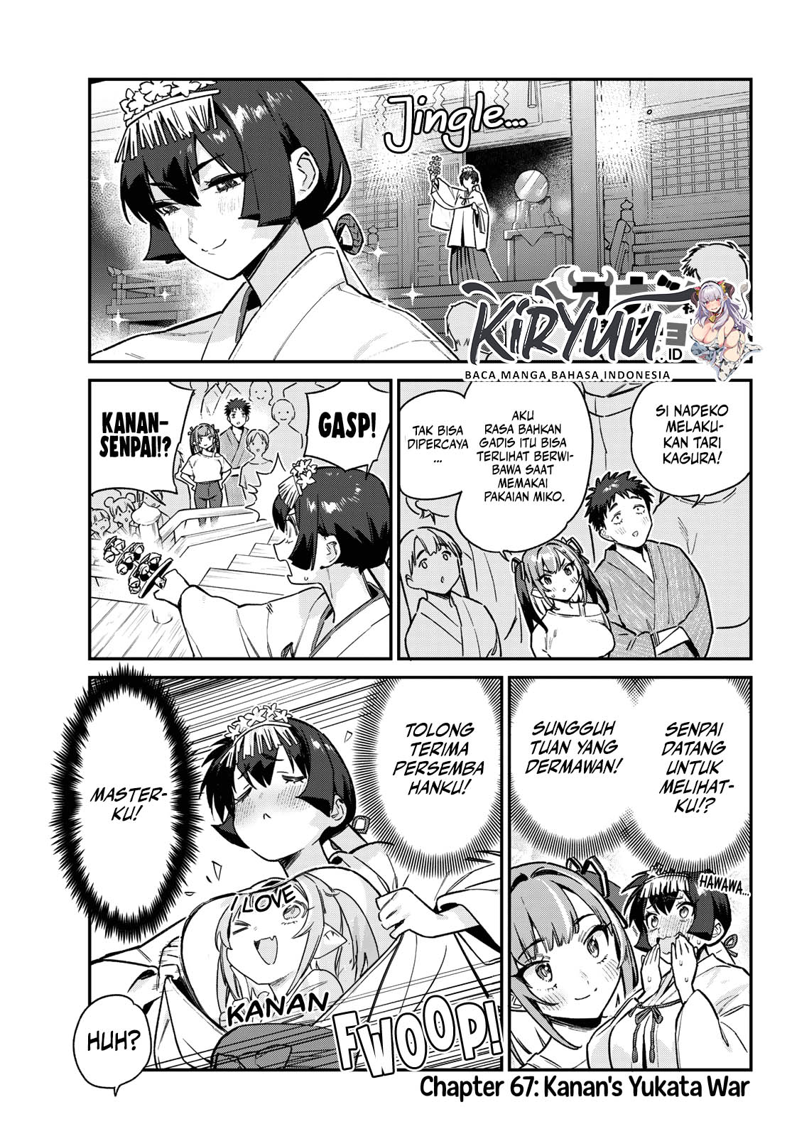 Manga Kanan-sama wa Akumade Choroi Chapter 67 gambar nomor 2
