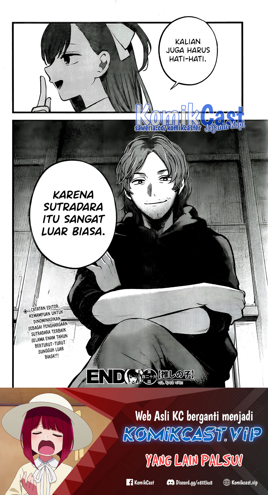 Oshi no Ko Chapter 129 Gambar 25