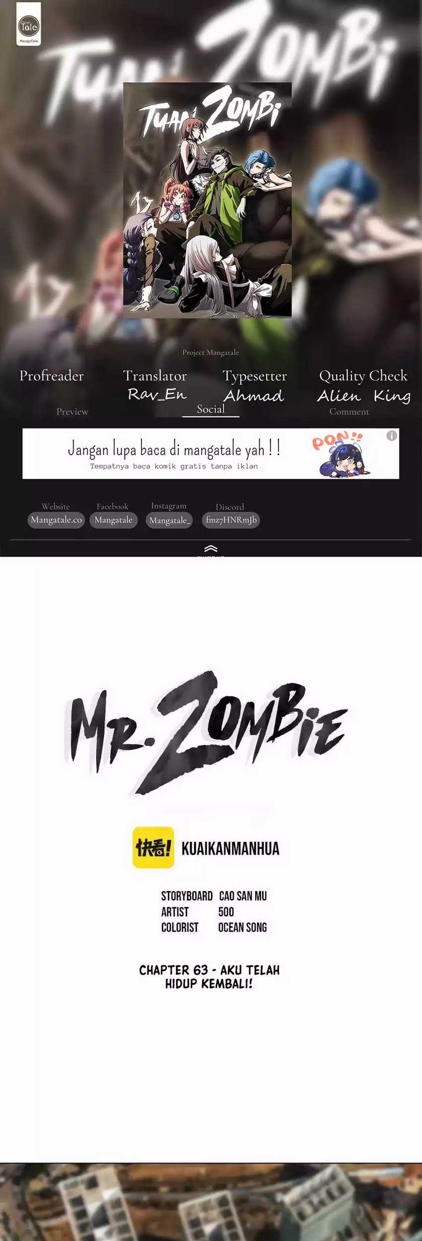 Komik Mr. Zombie Chapter 63 gambar nomor 1