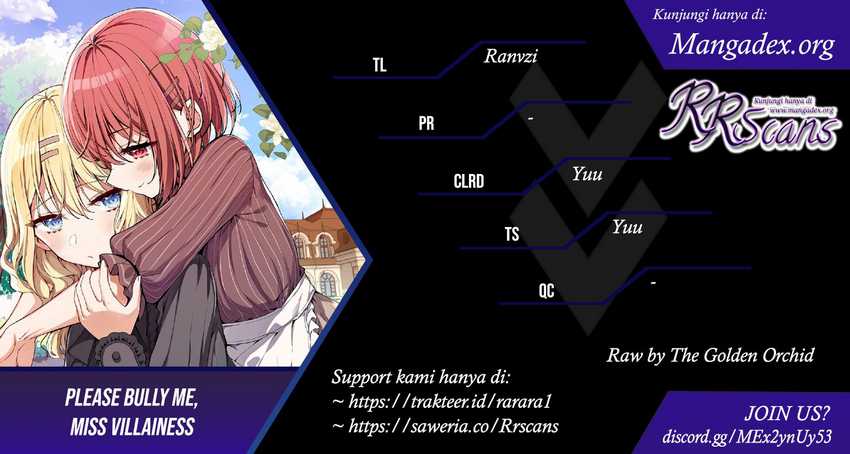 Komik Please Bully Me, Miss Villainess! Chapter 77 gambar nomor 1