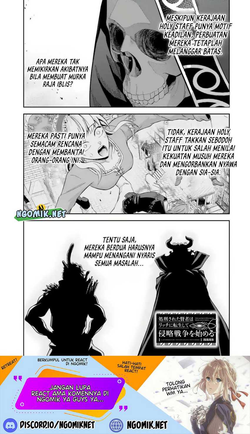 Manga The Executed Sage is Reincarnated as a Lich and Starts an All-Out War Chapter 23 gambar nomor 2