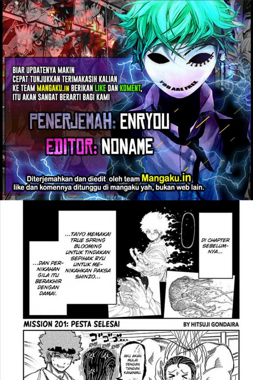 Komik Mission: Yozakura Family Chapter 201 gambar nomor 1