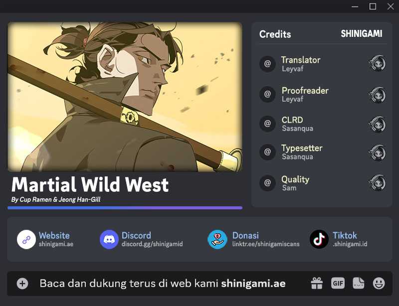Komik Martial Wild West Chapter 31 gambar nomor 1