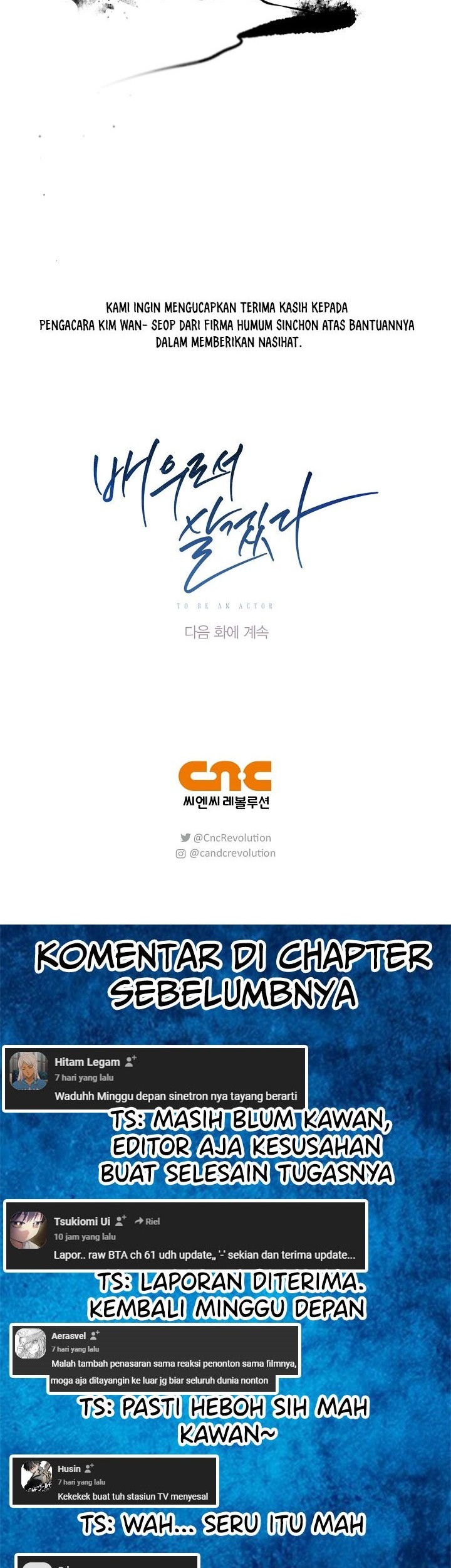 Be the Actor Chapter 61 Gambar 65