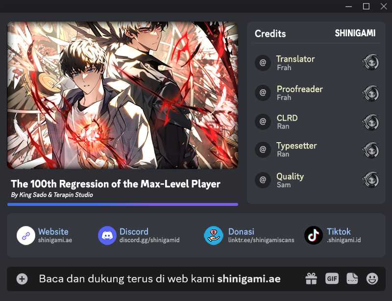 Komik The 100th Regression Of The Max-Level Player Chapter 22 gambar nomor 1