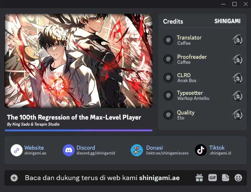 Komik The 100th Regression Of The Max-Level Player Chapter 19 gambar nomor 1