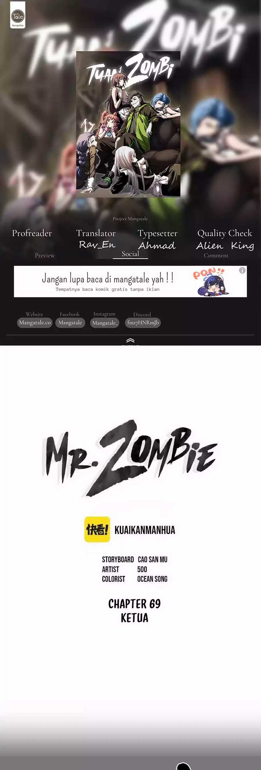Komik Mr. Zombie Chapter 69 gambar nomor 1