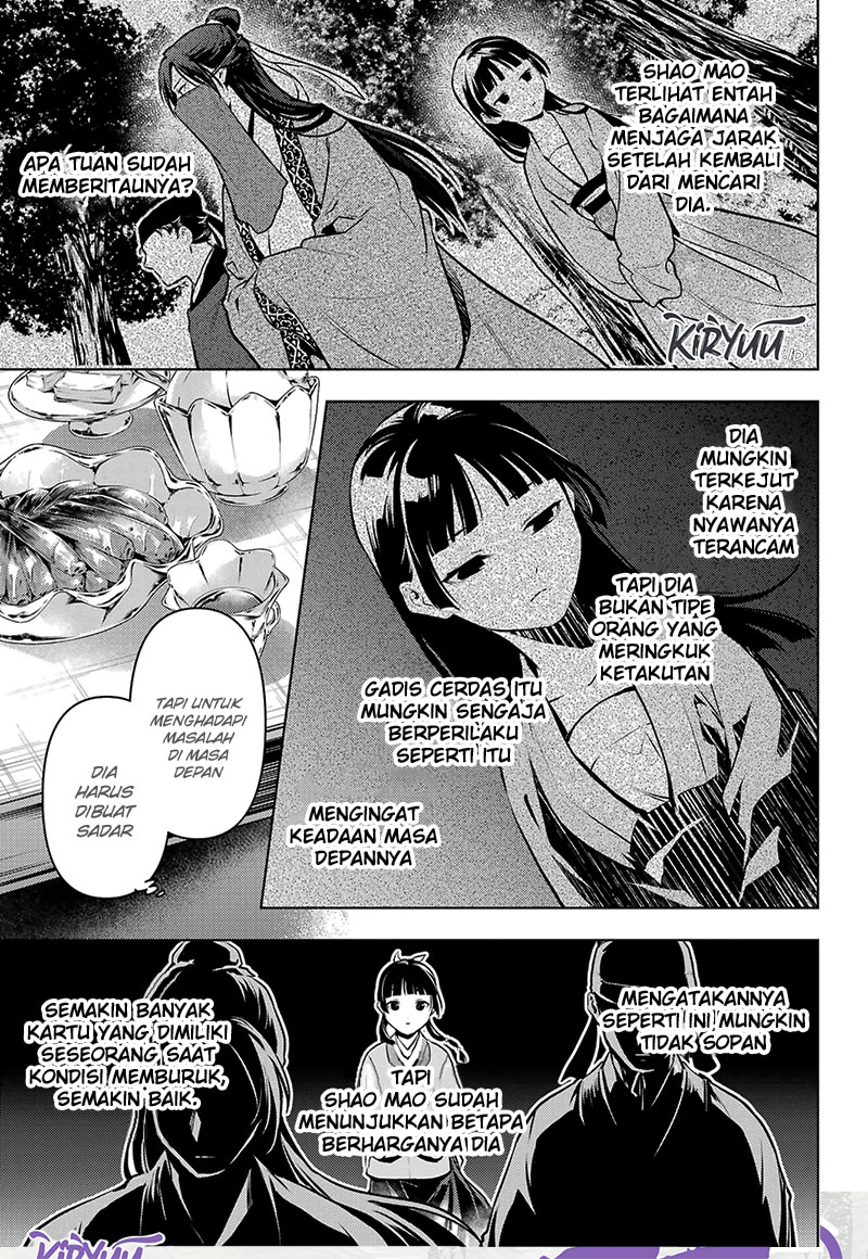 Kusuriya no Hitorigoto Chapter 64 Gambar 21