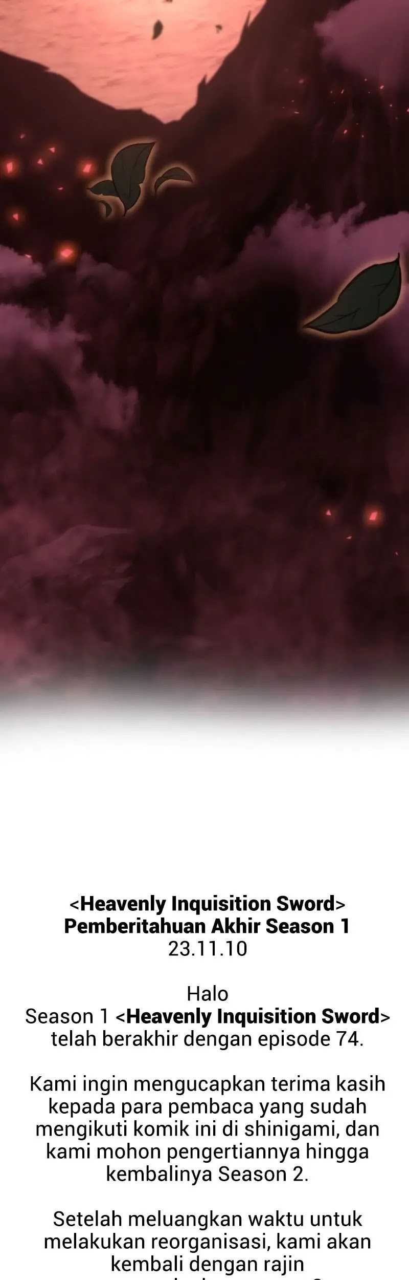 Heavenly Inquisition Sword Chapter 74 Gambar 78