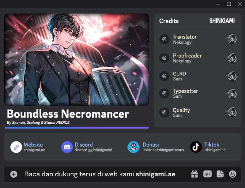 Komik Boundless Necromancer Chapter 58 gambar nomor 1