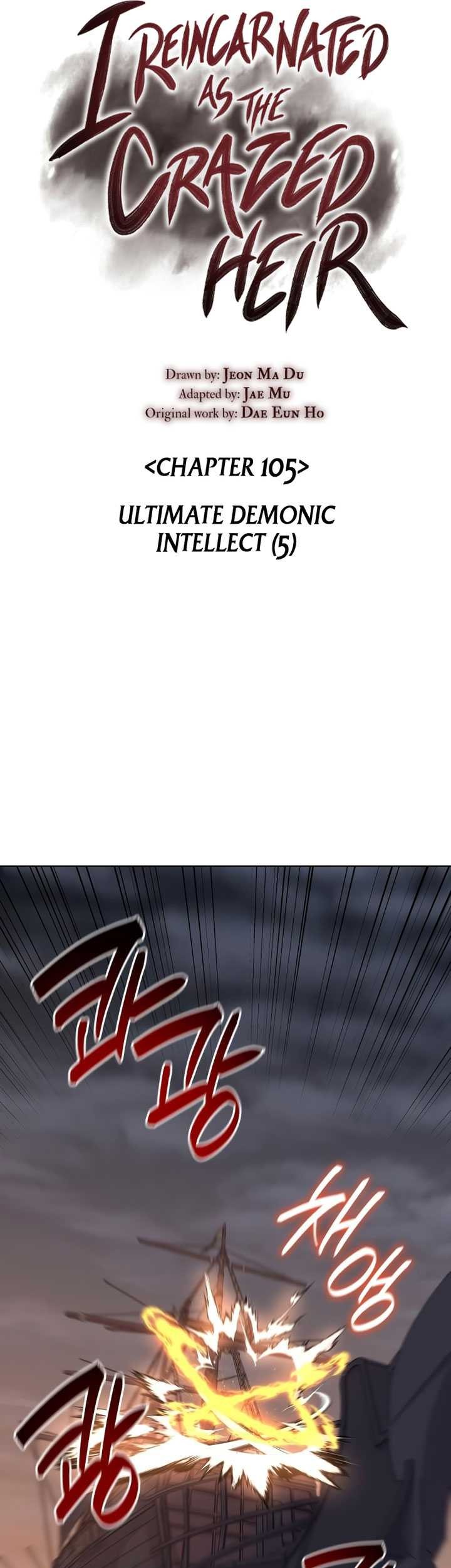 I Reincarnated As The Crazed Heir Chapter 105 Gambar 98