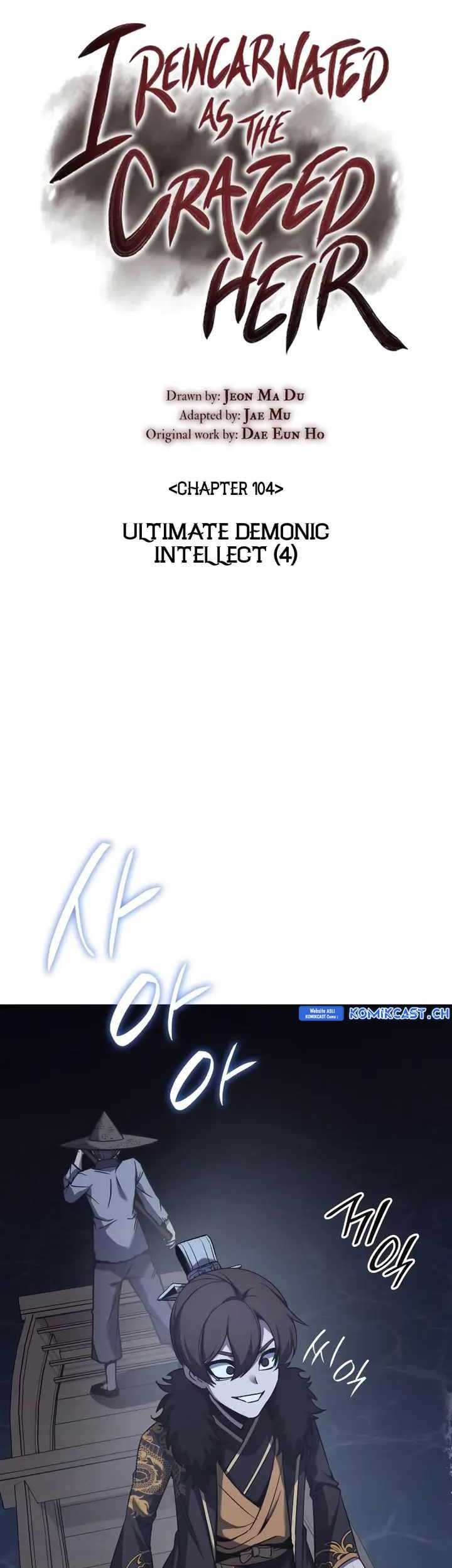 I Reincarnated As The Crazed Heir Chapter 104 Gambar 70