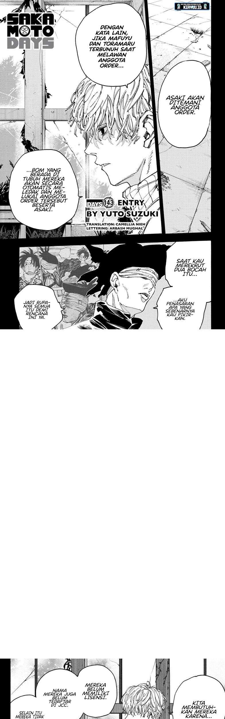 Manga Sakamoto Days Chapter 143 gambar nomor 2