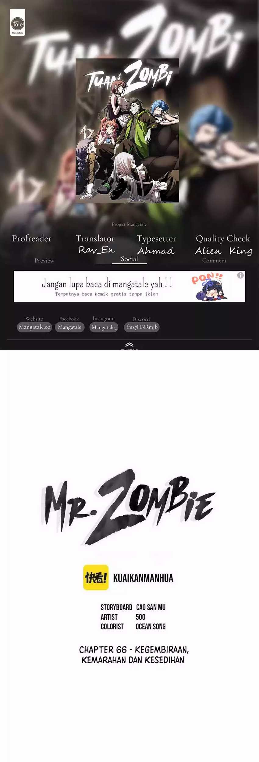 Komik Mr. Zombie Chapter 66 gambar nomor 1