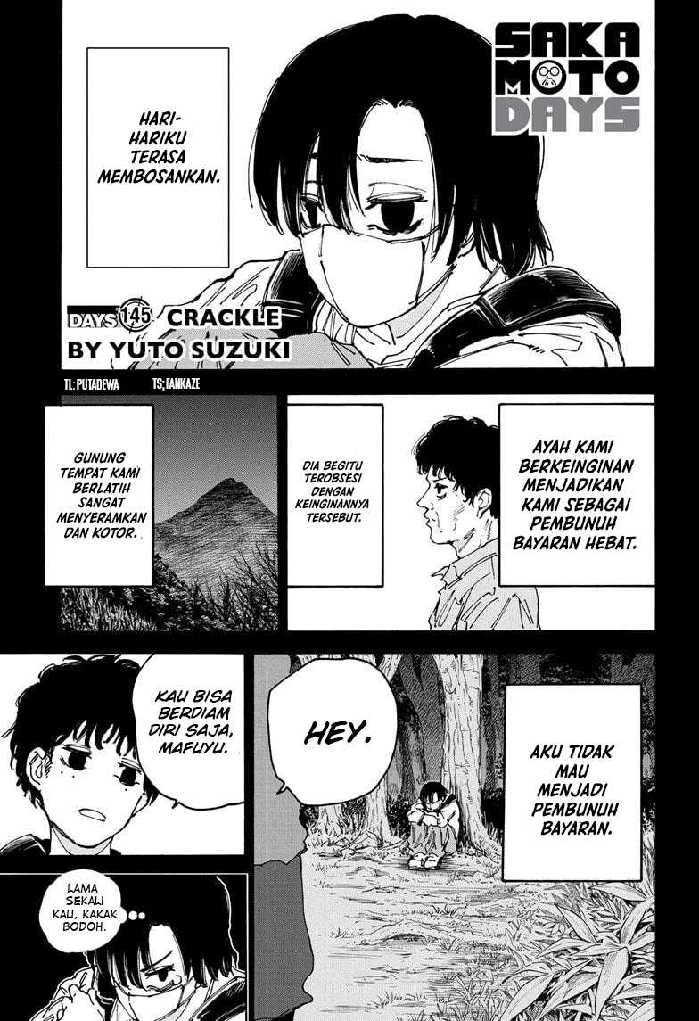 Komik Sakamoto Days Chapter 145 gambar nomor 1