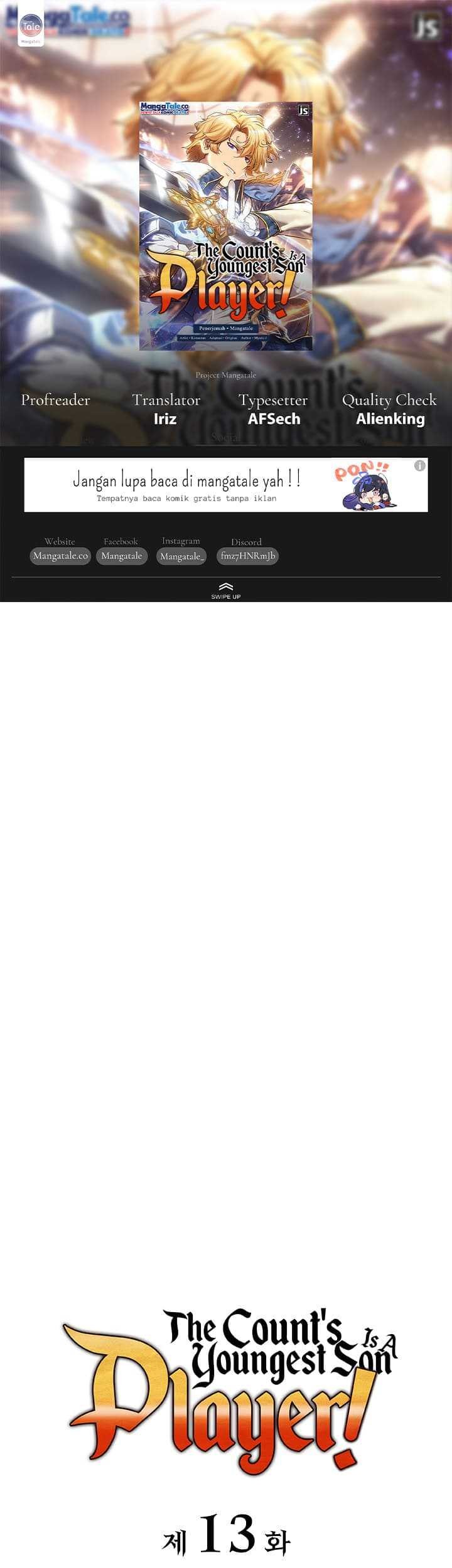 Komik The Count’s Youngest Son Is A Player! Chapter 13 gambar nomor 1