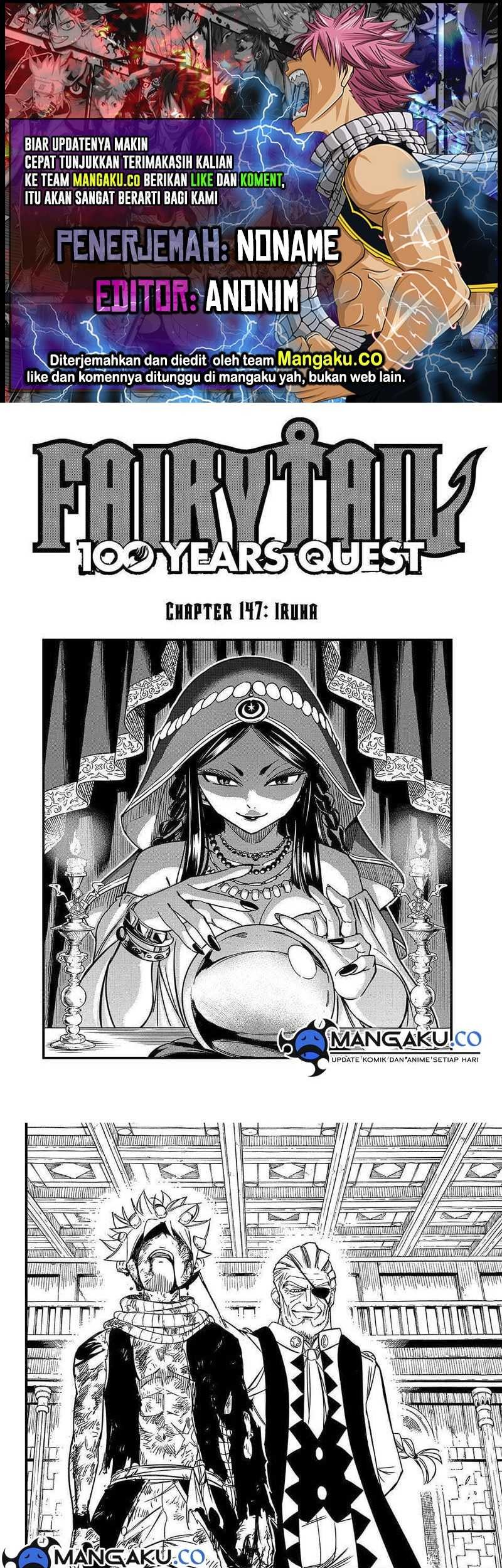 Komik Fairy Tail: 100 Years Quest Chapter 147 gambar nomor 1