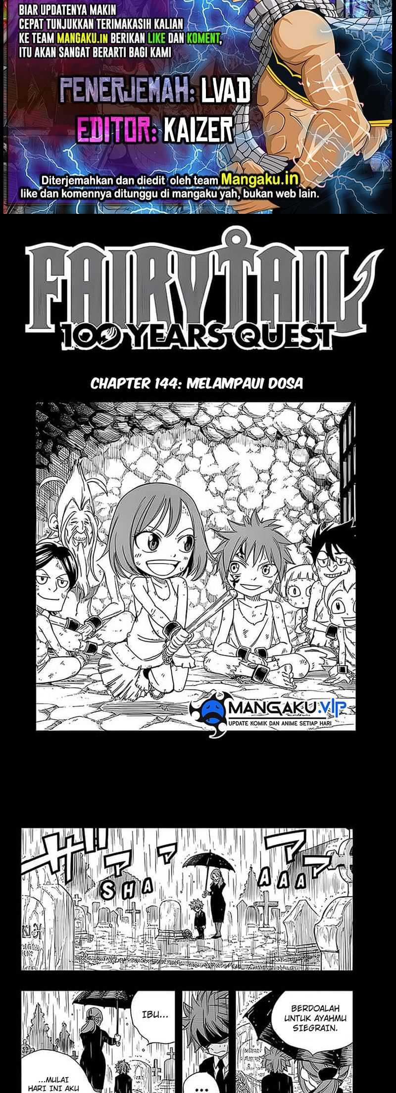 Komik Fairy Tail: 100 Years Quest Chapter 144 gambar nomor 1