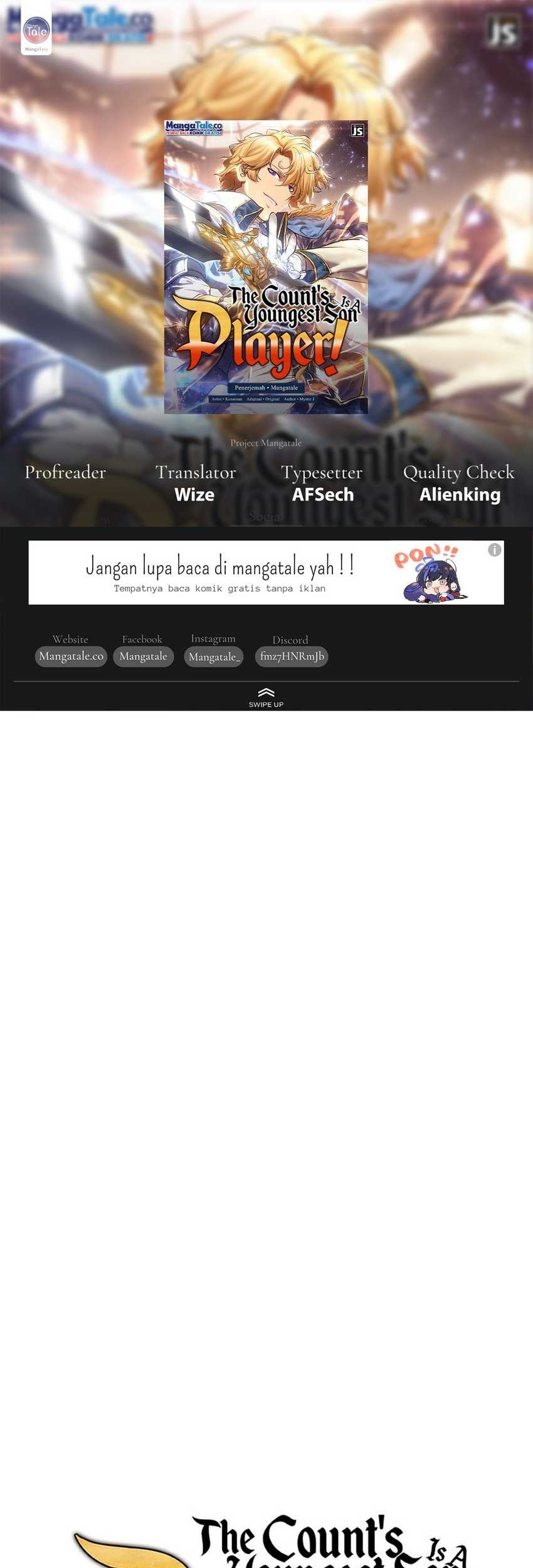 Komik The Count’s Youngest Son Is A Player! Chapter 17 gambar nomor 1