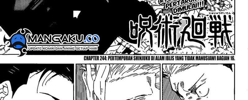 Jujutsu Kaisen Chapter 244 Gambar 4