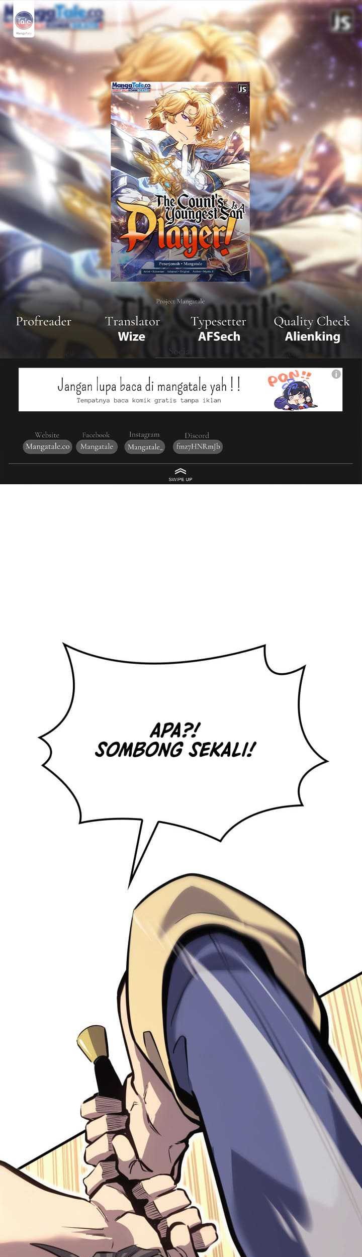 Komik The Count’s Youngest Son Is A Player! Chapter 23 gambar nomor 1