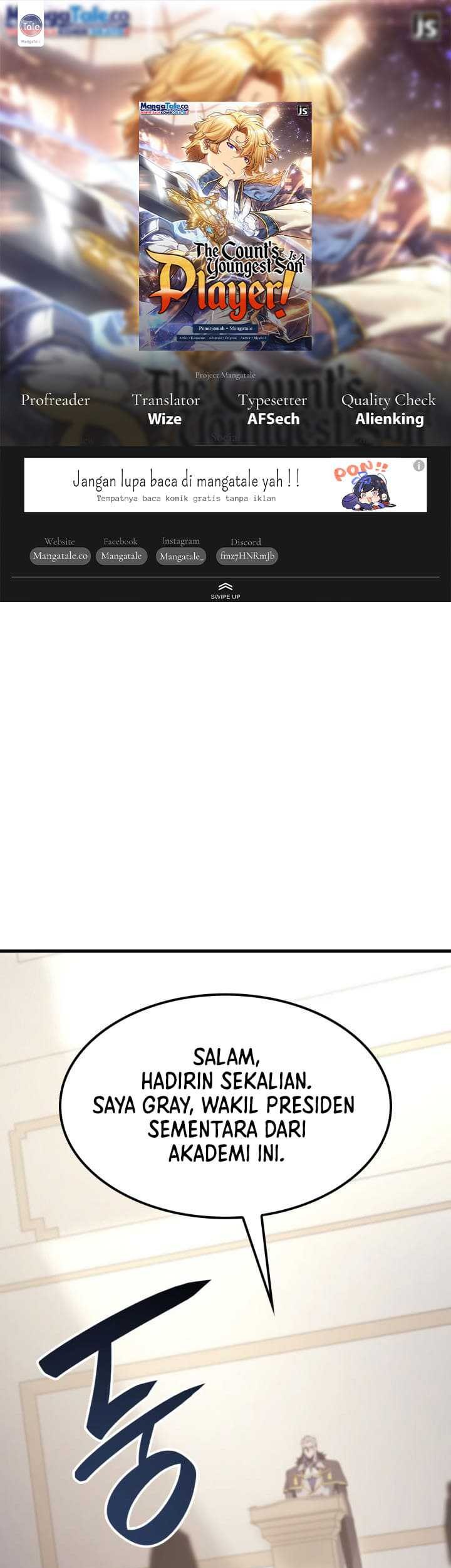 Komik The Count’s Youngest Son Is A Player! Chapter 25 gambar nomor 1