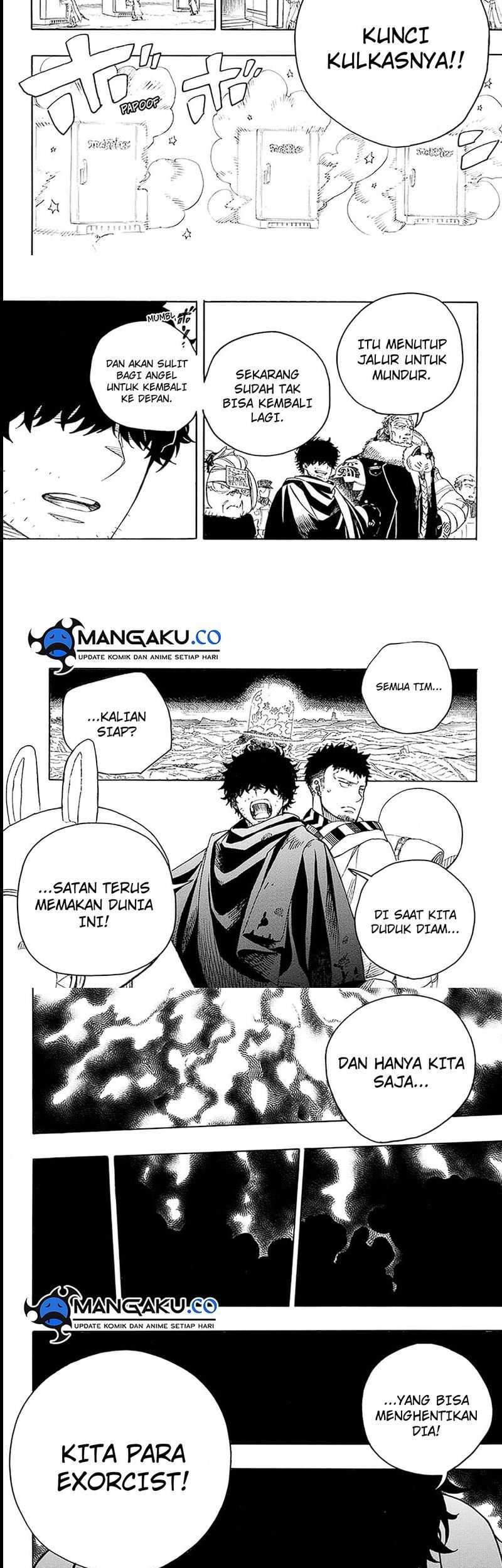 Ao no Exorcist Chapter 145 Gambar 19