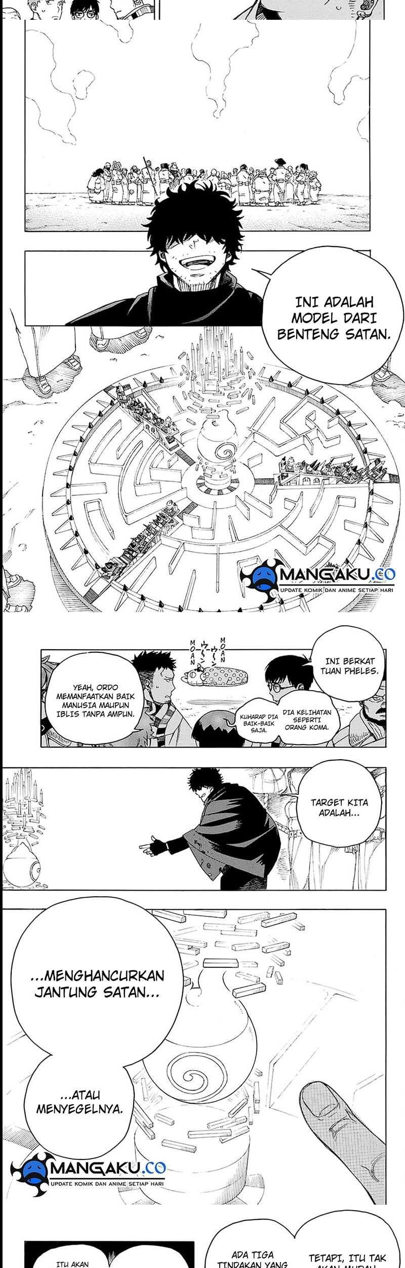 Ao no Exorcist Chapter 145 Gambar 3