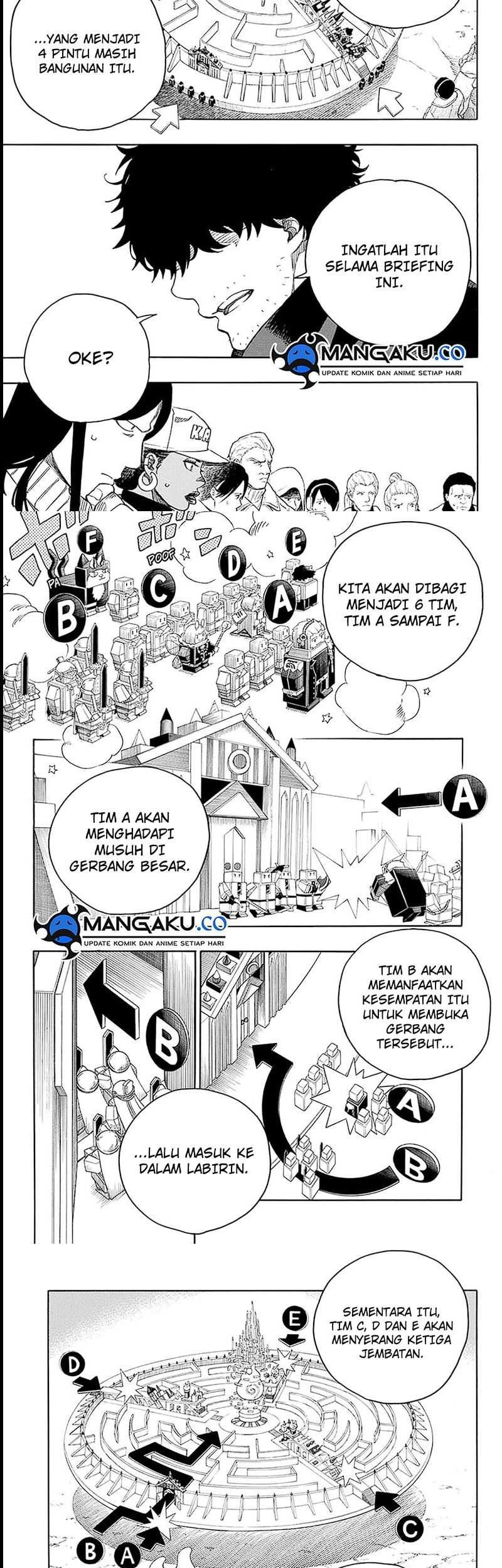 Ao no Exorcist Chapter 145 Gambar 5