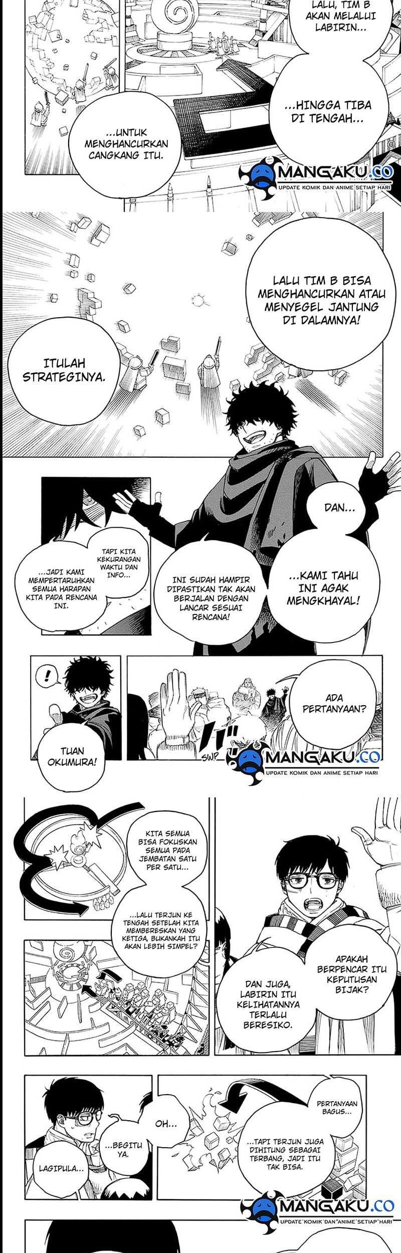 Ao no Exorcist Chapter 145 Gambar 7