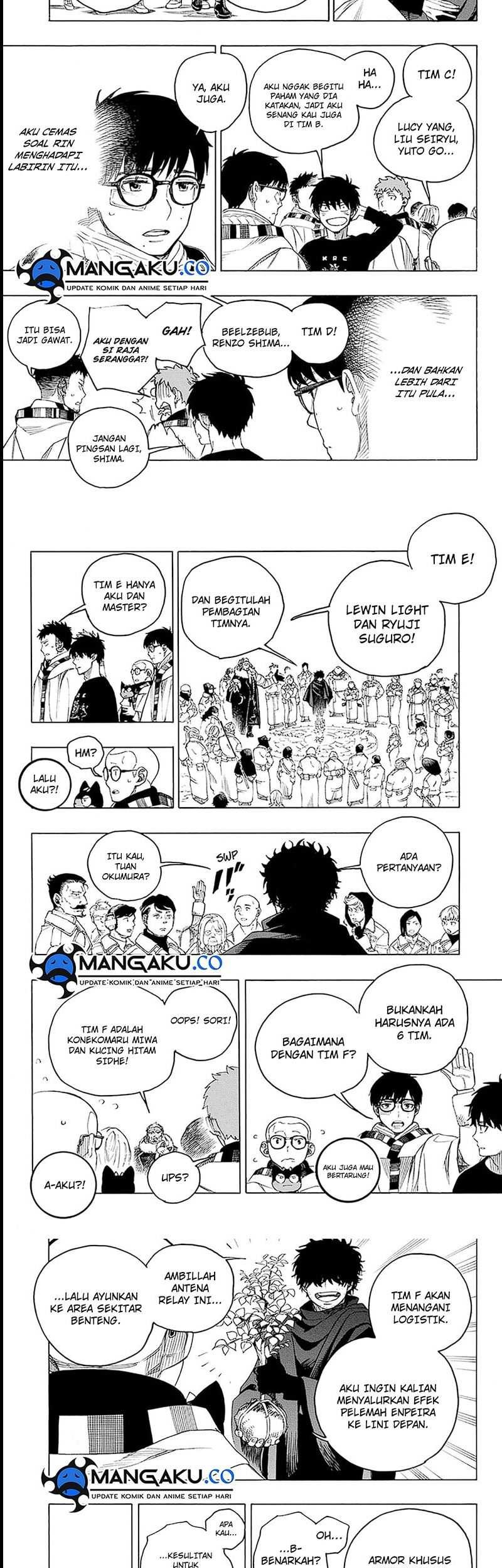 Ao no Exorcist Chapter 145 Gambar 11