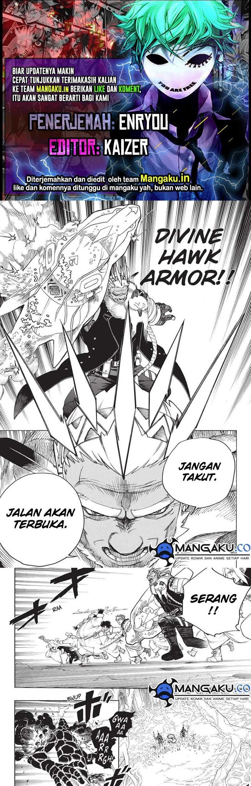 Komik Ao no Exorcist Chapter 146.2 gambar nomor 1