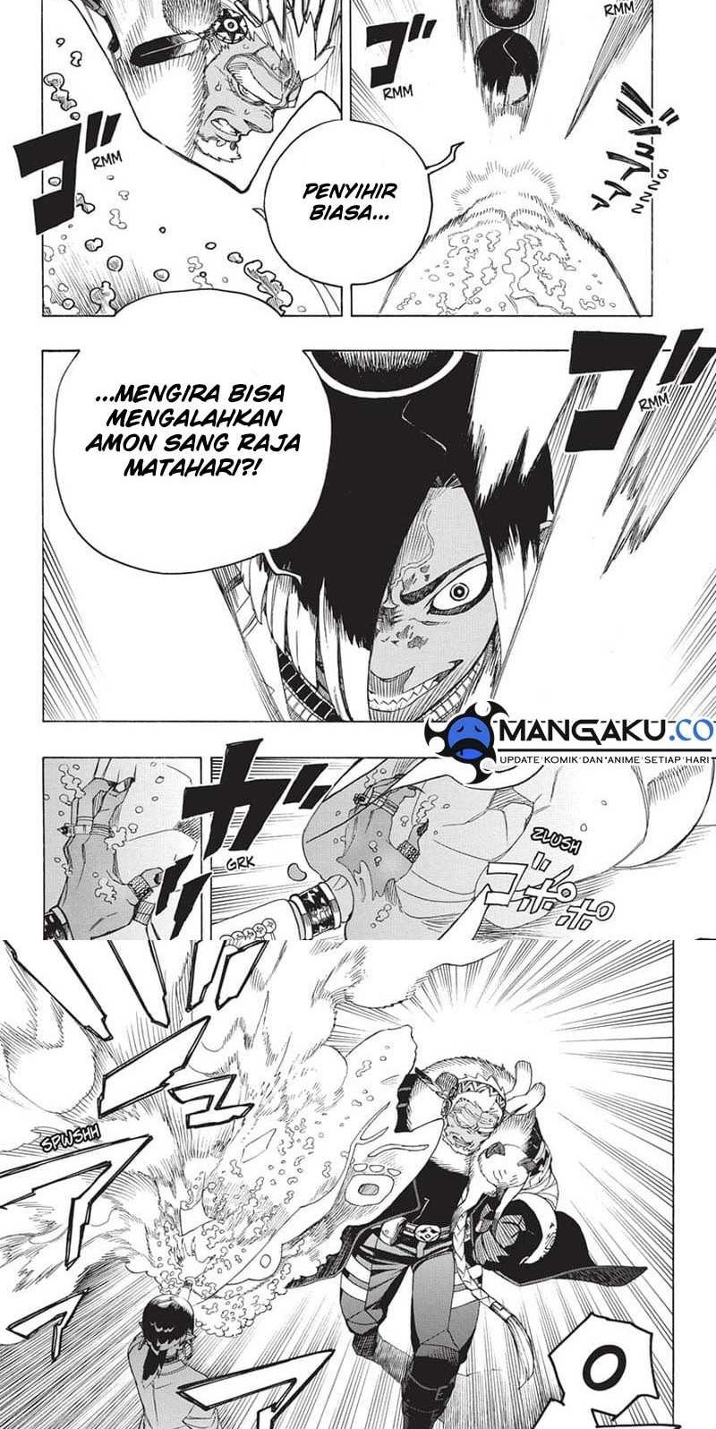 Ao no Exorcist Chapter 146.2 Gambar 4