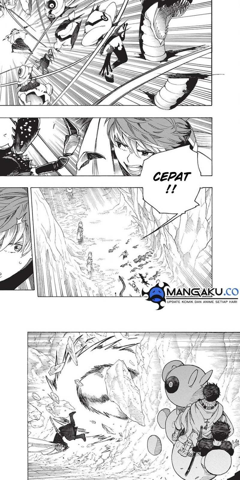 Ao no Exorcist Chapter 146.2 Gambar 8