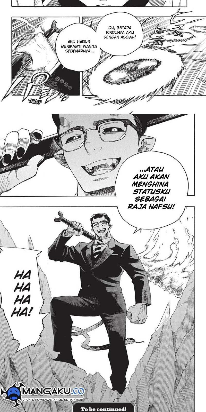 Ao no Exorcist Chapter 146.2 Gambar 10