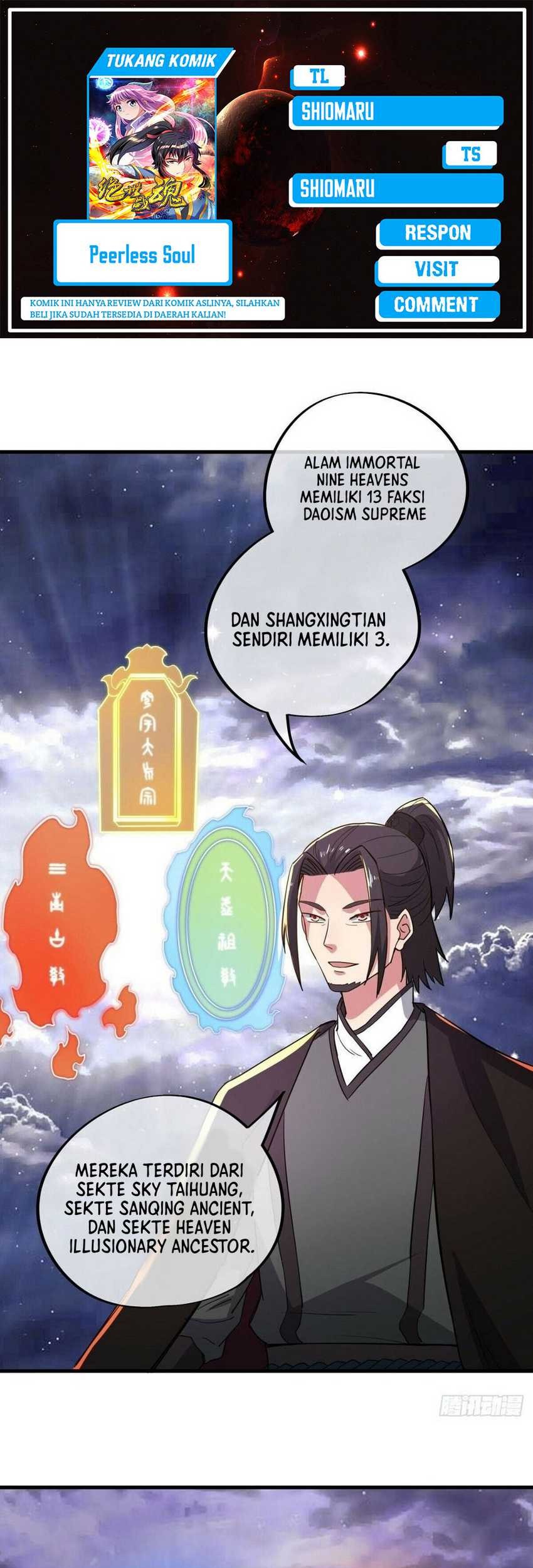 Komik Peerless Soul Chapter 591 gambar nomor 1