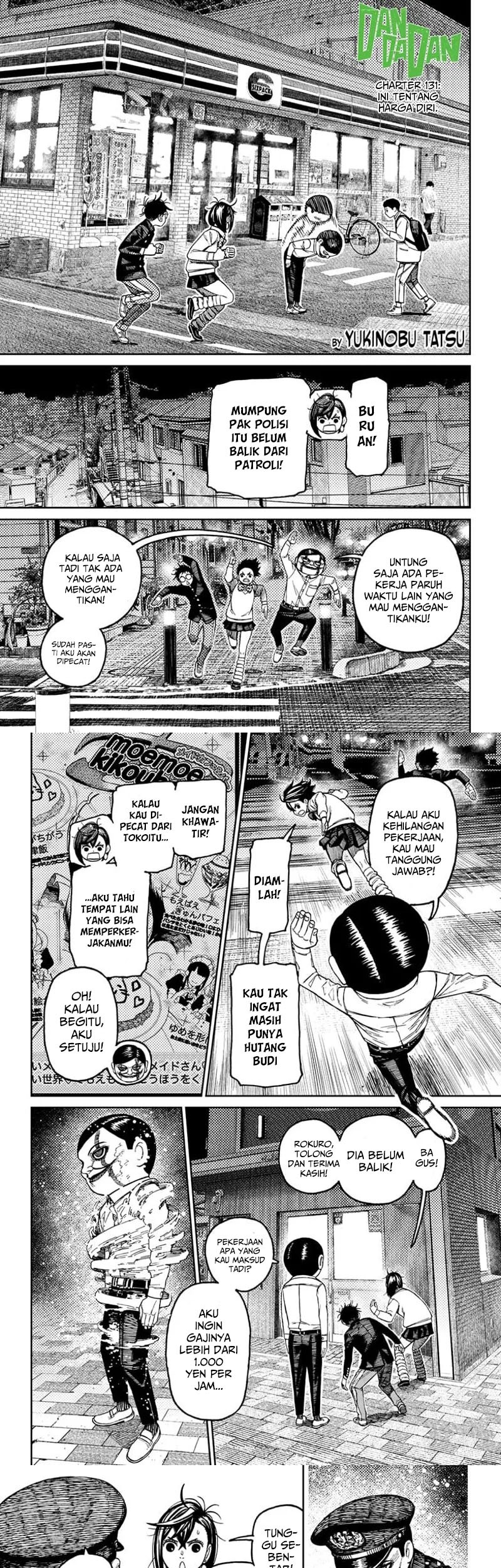 Manga DANDADAN Chapter 131 gambar nomor 2