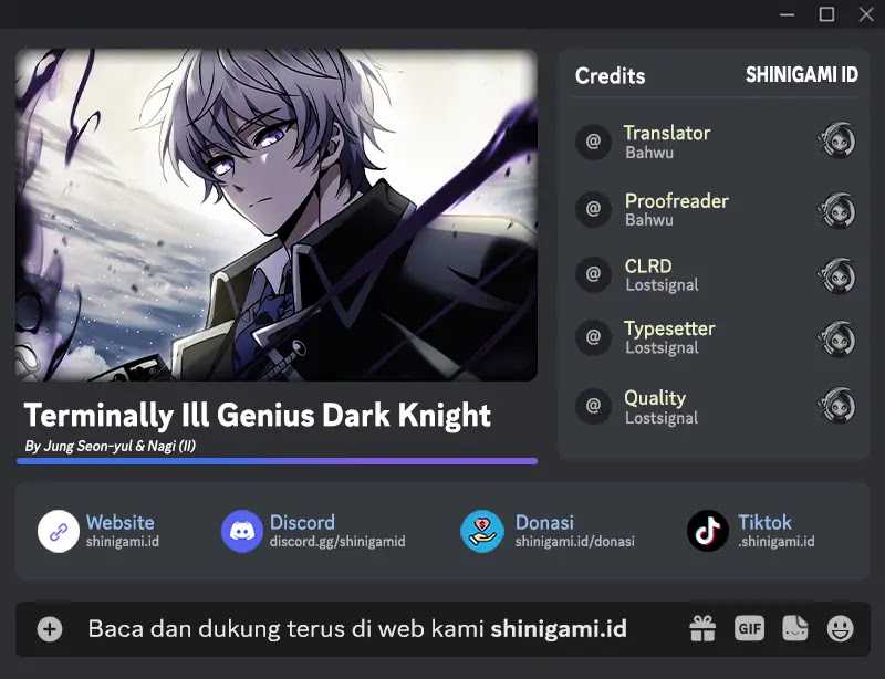Komik Terminally-Ill Genius Dark Knight Chapter 35 gambar nomor 1