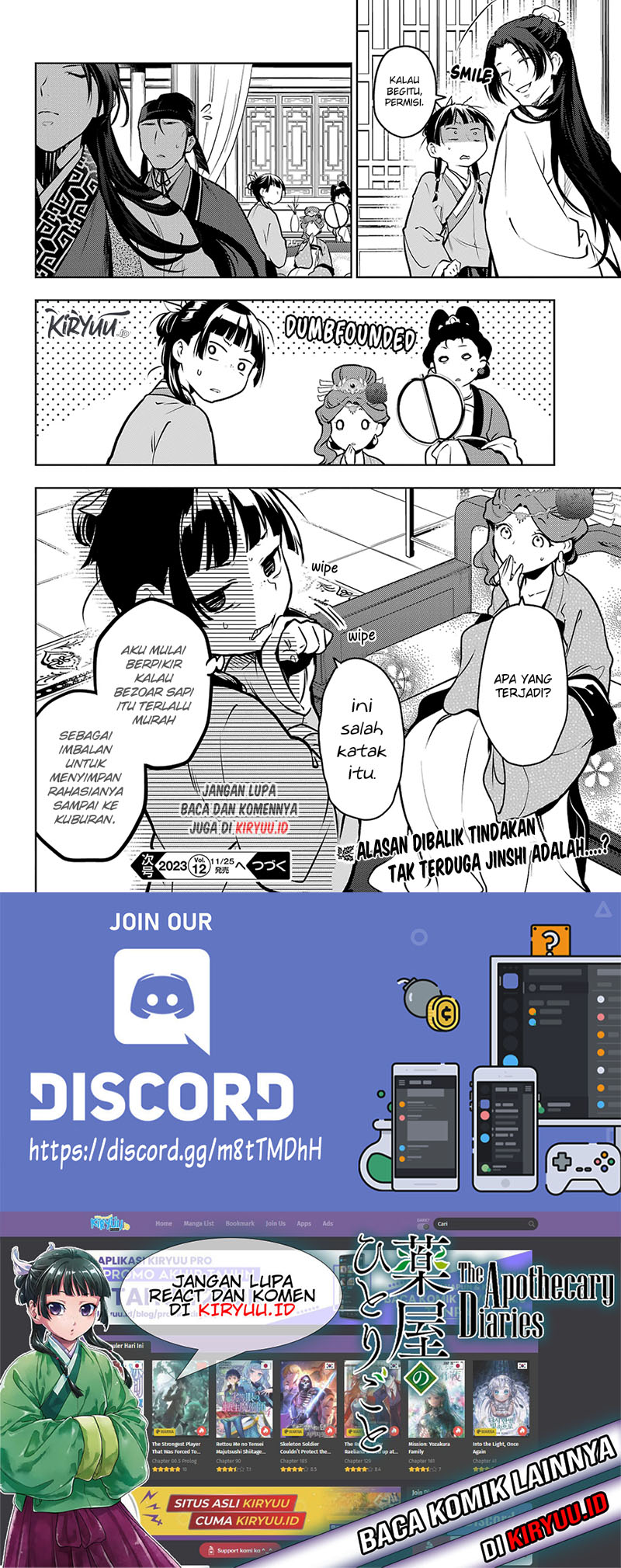 Kusuriya no Hitorigoto Chapter 66 Gambar 28