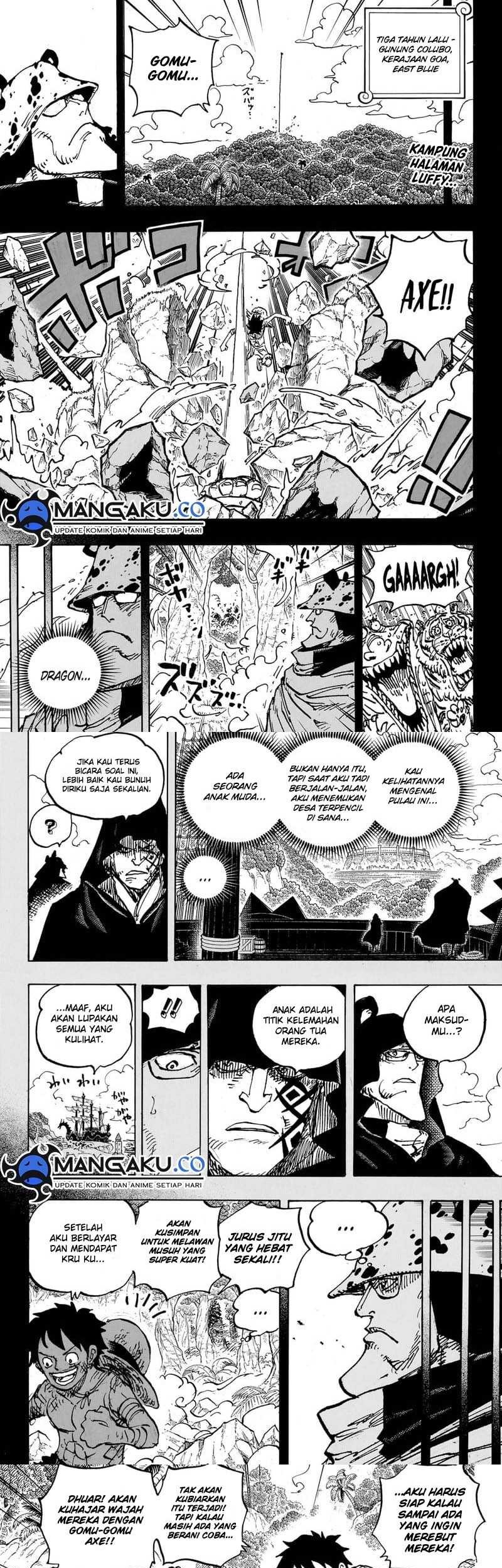 One Piece Chapter 1101 Gambar 3