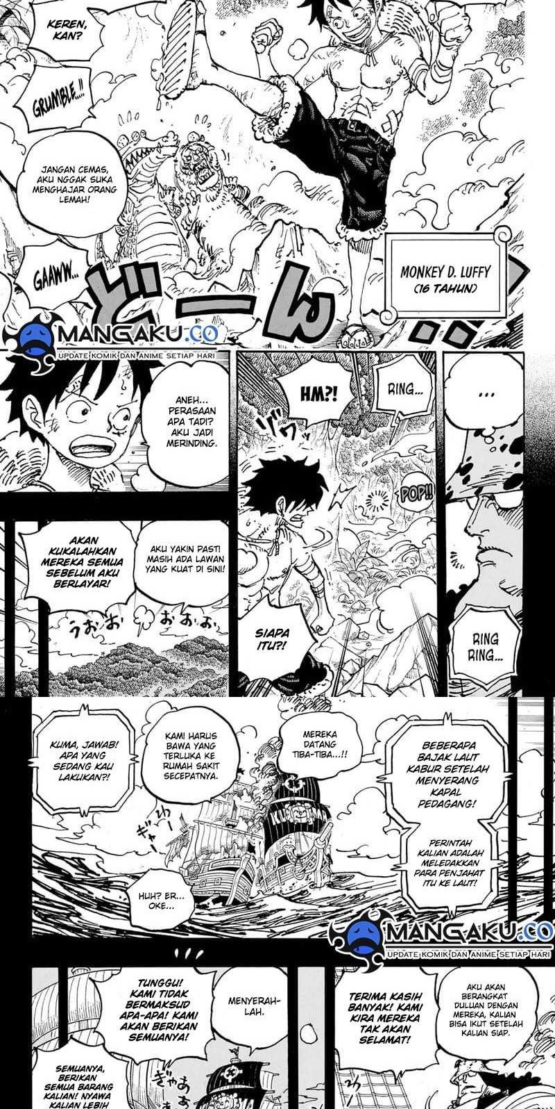 One Piece Chapter 1101 Gambar 4